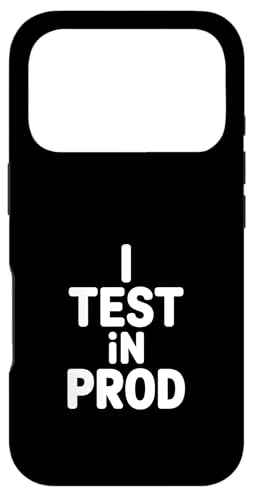 �������낢 I Test In Prod ����ȊJ���� �X�}�z�P�[�X iPhone 17 Pro �p