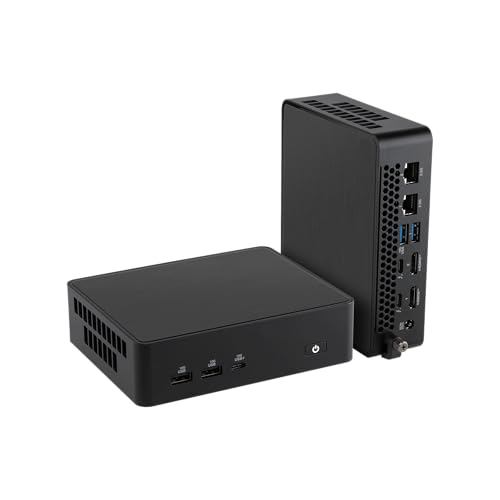NUC 16 Pro Mini PC NUC16GDKX76C4H6, Intel Core Ultra 7 (358H) AI Processor, onboard 32GB DDR5 RAM, 1TB SSD, Intel Arc Graphics, Wi-Fi 7 & Bluetooth 6.0, Dual 2.5G LAN for Business Edge AI AI-Ready