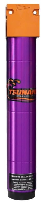 120 CFM, Tsunami 3/4" NPT Industrial Combination Water Separator Particulate Filter & Air Pressure Regulator