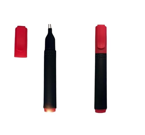 Amradield 2 Pack Conductivity Test Pen, Test Earth Connected Products' Effectiveness, Continuity Tester for Grounding Mats, Sheets, Pads, Blankets, Pillow Cases