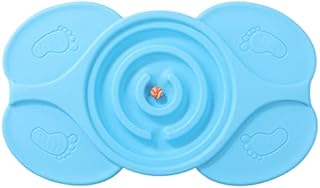 Kids Balance Board for Double, Labyrinth Balance Board with 5 Wooden Balls, Rocking Seesaw for Skiing, Surfing, Skating, Balancing Tool with Labyrinth (Color : Blue)