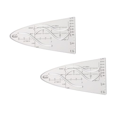 Ruler Stencil Parabolic Stencil Parabolic Template Parabola Ruler ...