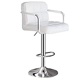 el Reposapiés Integrado Y el Diseño Ergonómico Del Reposabrazos Mejoran la Relajación, Lo Que Hace Que Estos Taburetes Sean Ideales para Las Islas de Cocina, Los Bares de Casa O Las Áreas de Comedor Informales.
