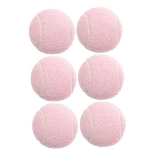 Balles de tennis élastiques POPETPOP lot de 6 pour débutantes