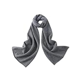 Écharpe unisexe en cachemire double fil tricoté, épaisse et chaude, petit châle, cachemire double fil tricoté, épaisse et chaude, petit châle, accessoire pour hommes et femmes, automne hiver