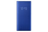 Samsung Galaxy Note10+ Case, LED Wallet Cover - Blue (US Version with Warranty)