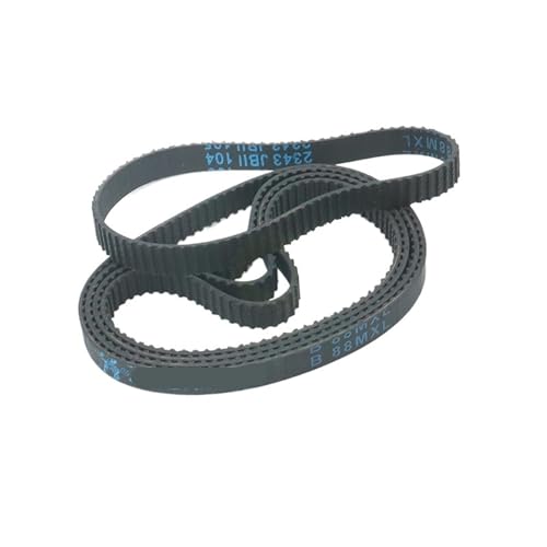 Courroie de distribution MXL dentée synchrone boucle fermée B726MXL pas cher de 5mm de large
