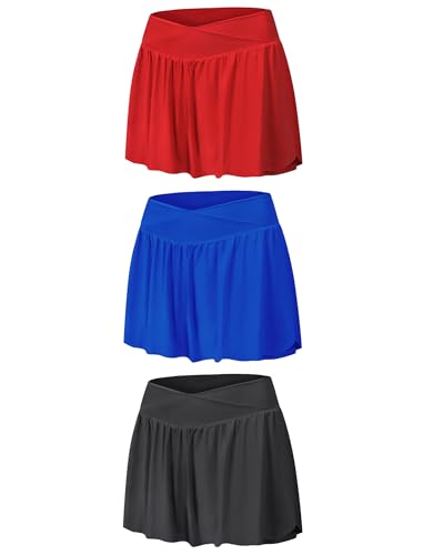Short athlétique fille EXARUS anti-frottement avec poches intégrées