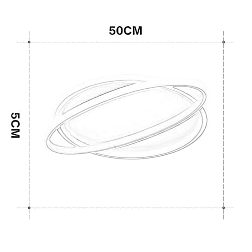 Plafonnier en métal noir et acrylique de haute qualité au design géométrique