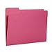 100 Blue Summit Supplies Colored File Folders Letter Size 1/3 Cut Tabs - Pastel File Folders, Colorful File Folders Multicolor, Durable 11pt Paper