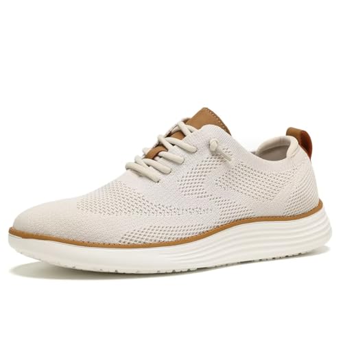 Men's Casual Dress Sneakers Oxfords Business Mesh Breathable Walking Shoes Tennis Comfortable2