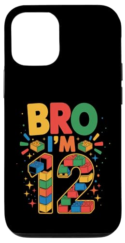 Birthday Boy Bro I'm 12 ςݖ؃ubN ubN X}zP[X iPhone 12/12 Pro p