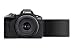 Canon EOS R50 Appareil Photo Hybride + Objectif RF-S 18-45mm is STM - Appareil Photo numérique avec autofocus + détection de scène et des Visages, Animaux véhicules Vidéo 4k, 15 Images par Sec - Noir