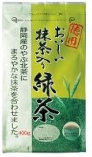 大井川茶園 徳用おいしい抹茶入り緑茶400g
