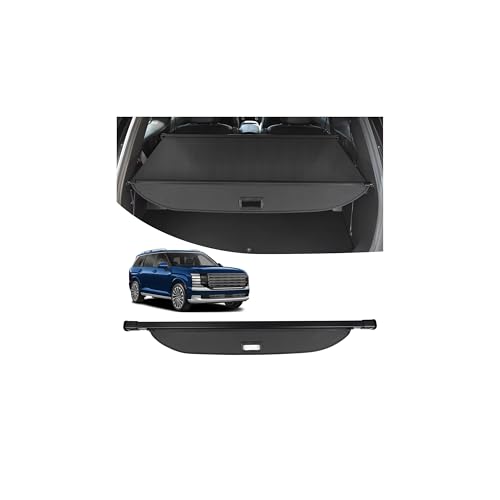 Image of Powerty Cargo Cover for 2026 Hyundai Palisade LX3, Carbon Fiber