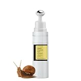 Easilydays Snail Peptide Advanced Under Eye Cream for Dark Circles, with 360° Massage Ball Reduces Wrinkles &Fine Lines, Eye Essence Roll-On, Firms, Moisturizes, and Tightens Puffy Eyes for Men&Women