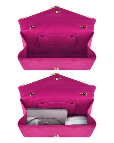 Image of TINDTOP Evening Clutch Purses for Women Handbags for Formal Wedding Party Cocktail Prom Crossbody Shoulder Envelope Bag | for Formal Wedding