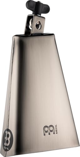 Meinl Percussion STB80B - Cencerro de acero, 8', boca ancha