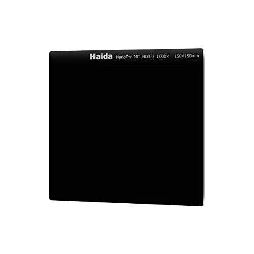 Filtro ND1000 150mm Haida NanoPro MC elimina el exceso de luz en cascadas y playas