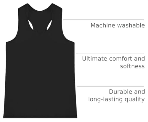 Image of Soft Undershirt Tank Top Cotton Sleeveless Shirts for Girls Or Boys