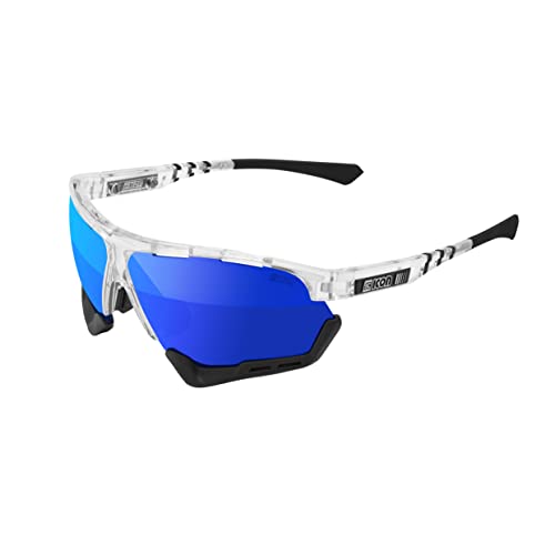 Scicon GAF.SCICON AEROCOMFORT SCNPP len.MULTIR.AZ/Mon.CRI Gafas, Sport, Multicolor (Multicolor), Talla Única