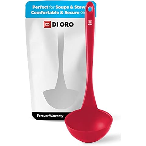 Cucharón de silicona resistente al calor DI ORO Cover