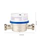 Wasserzähler mit Montageset, 15 Mm, 1/2 Zoll Bewässerungscomputer, Trockenwasserzähler, Einzelwasserdurchfluss, Trockentisch, Messwerkzeuge, Wasserpumpe, Wasserzähler Für Gartenschlauch