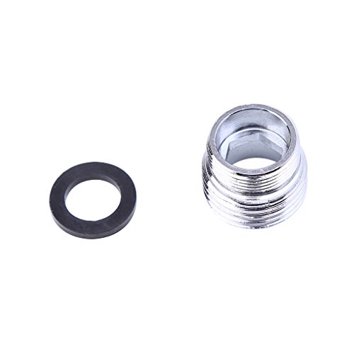 JOYKK Adaptador de Metal sólido Hilo Exterior Ahorro de Agua Grifo de...