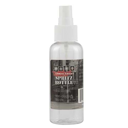 Fine Mist Spray Bottles - Artist and Craft Spray Bottles for Water, Watercolor, or Acrylics Multipack Empty Non-Clogging Nozzle - [Pack of 6-100ml Bottles]4