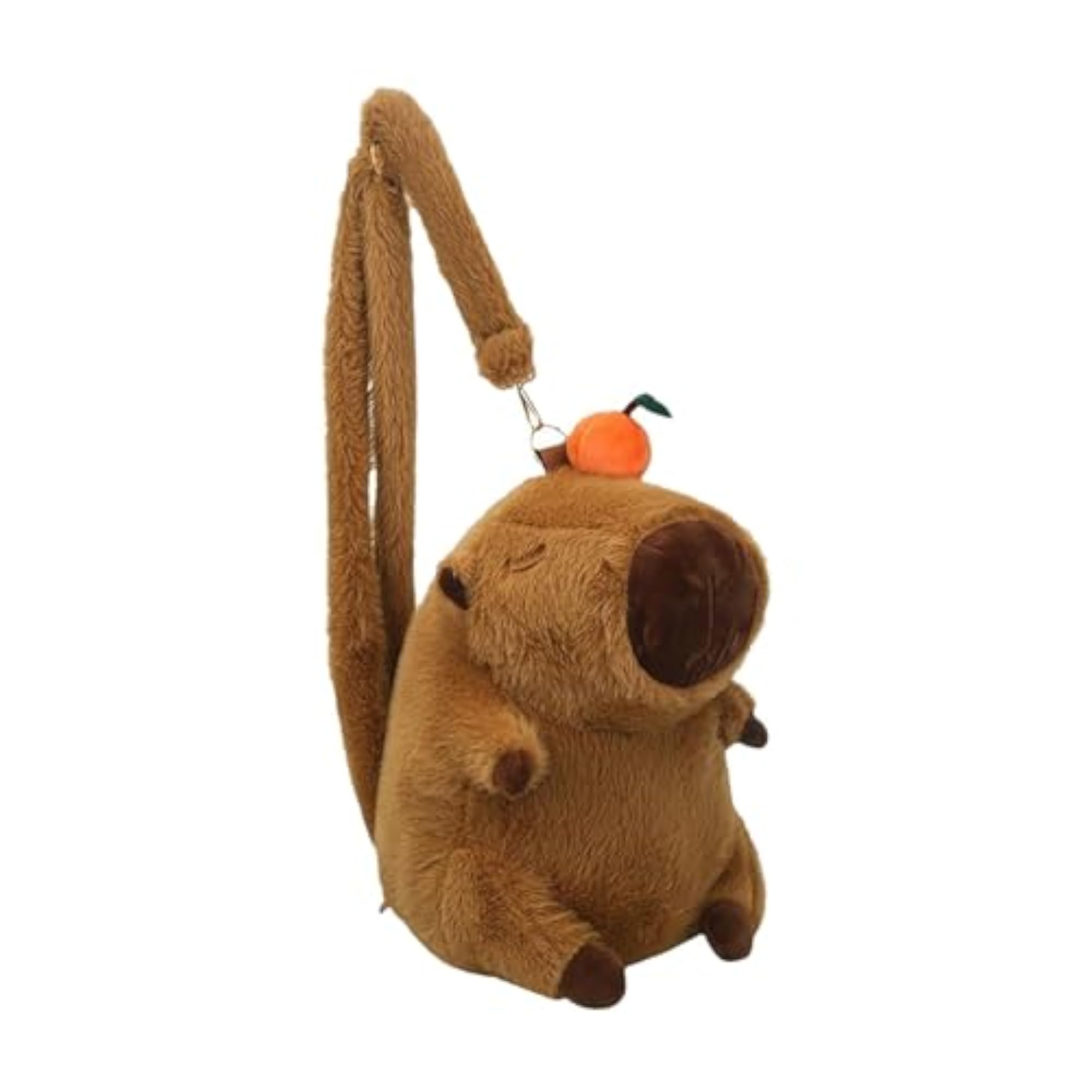 Plush Capybara Backpack for Kids, Lightweight Daypack