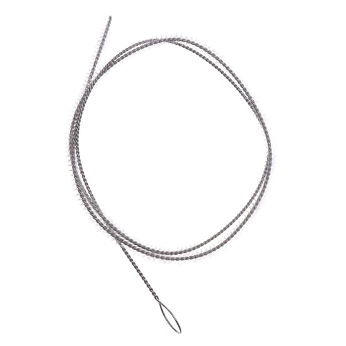 SEWACC Nylon Test Tube Cleaning Brush 50cm Long with 0.3cm Diameter, Extended Nylon Cleaner Brush for Bottles, Jars, and Narrow Lab Tubes, Lab Cleaning Tool for Scientific and Industrial