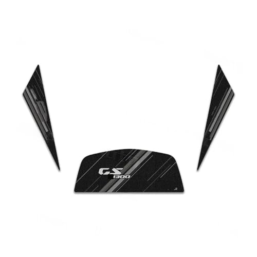Autocollant dépoli pour moto R1300GS : protection de réservoir noir motocross