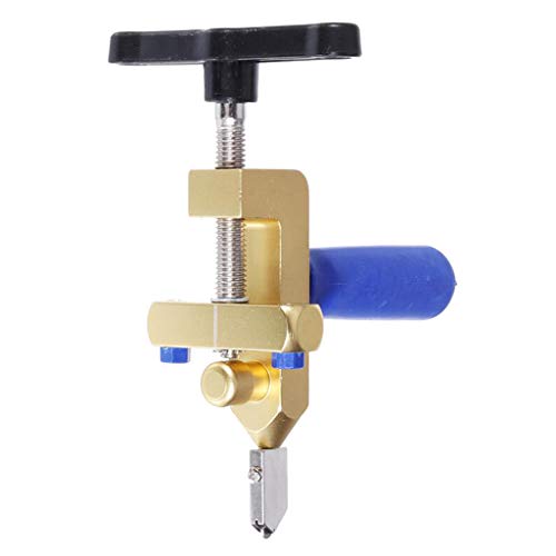 2-em-1 Handheld Easy Glide Glass Ceramic Tile Cutter Cut Opener Tool Holder