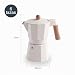 Imagen de LACOR 62096 Cafetera Italiana Trento White