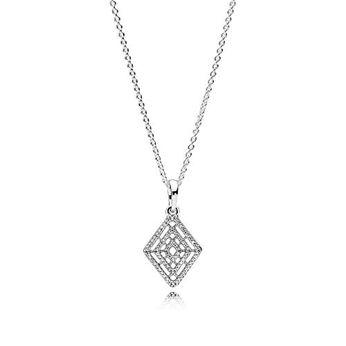 Collier argent sterling 925 d'une brillance 1:1 digne de la haute joaillerie