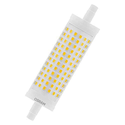 OSRAM LED Stablampe mit R7s Sockel, LED-Röhre mit 17,50 W-Glühbirne, Ersatz für 50W-Glühbirne, Warmweiss (2700K)