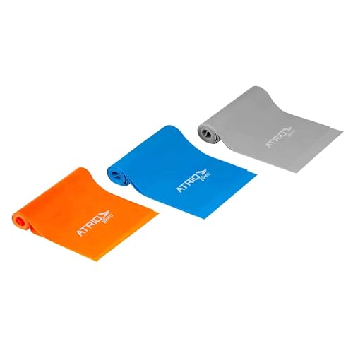 Kit De 3 Faixas Elásticas Latex Atrio - ES399