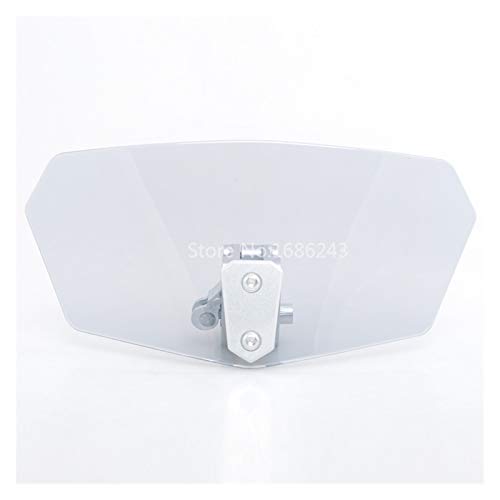 Déflecteur vent MotoShield Airflow transparent à hauteur réglable - 2