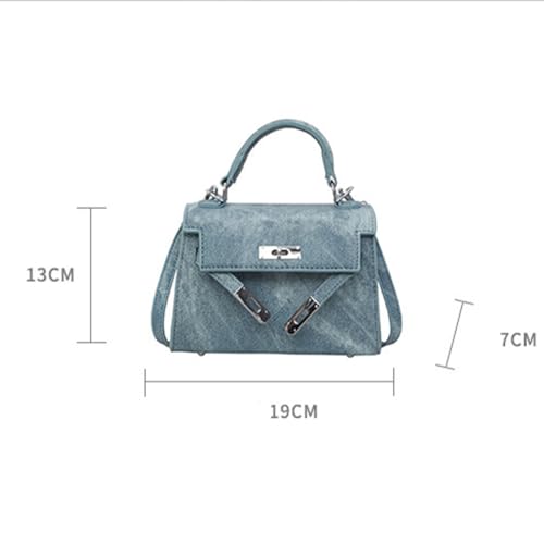Fengjinruhua Women Designer Small Leather Top Handle Satchel Detachable Shoulder Strap Crossbody Bag thumb #4