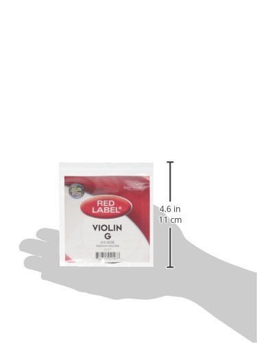 image for Super Sensitive Red Label 4/4 Violin G String - Medium Gauge (2147), 4
