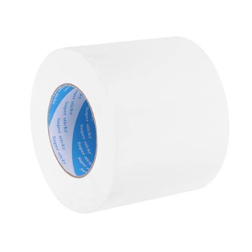 Image of uxcell Heavy Duty Duct Tape, 3 Inch x 55 Yard Waterproof Flexible Hand Tear Strong Adhesive Duct Tapes for Crafts DIY, Fixing, Repairs, White