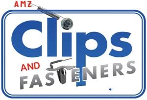 Miniatura 2 de Clipsandfasteners Inc 25 clips de rejilla GM para Chevrolet Equinox 5482087.