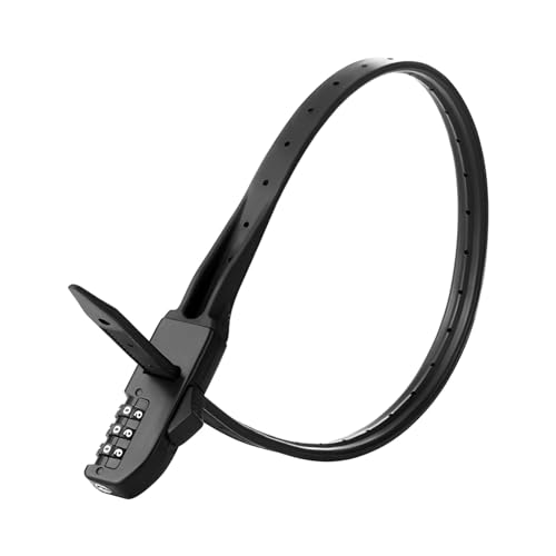 Fancyes Bicycle Lock Flexible Resettable Bike Cable Lock Multipurpose 3 Digit Combination Bike Lock for Door Mountain Road Bicycle