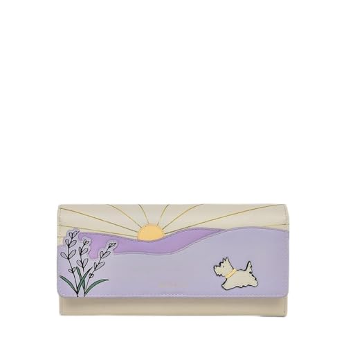 Grand portefeuille Radley London en cuir lavande un cadeau élégant et raffiné pour femme