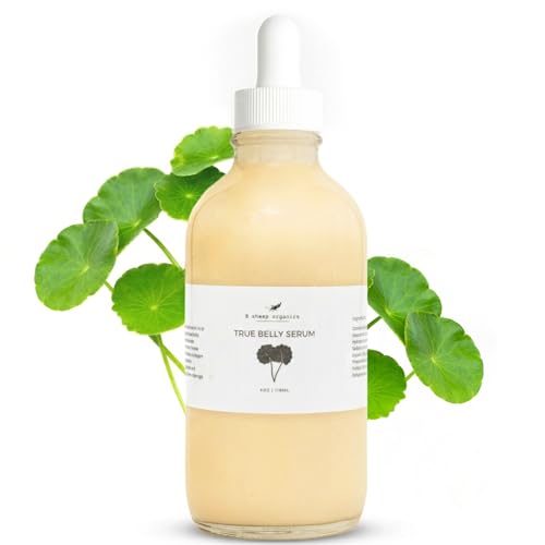 8 Sheep True Belly Serum, Pregnancy-Safe Skin Care Belly Oil with Triple-Weighted Hyaluronic Acid &...