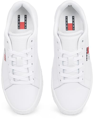 Tommy Jeans Baskets à Plateforme et Logo : Style Silhouette Élancée