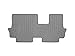 WeatherTech Custom Fit FloorLiners for Mitsubishi Outlander - 3rd Row (461624), Grey