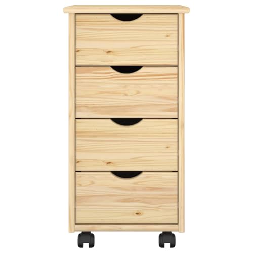 Mueble auxiliar marrón para ganar espacio de almacenamiento 5