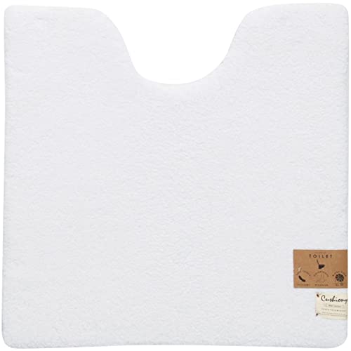 センコー B.B.collection クッショニー 2 大判 トイレマット 約70×70cm ホワイト 厚手 ボリューム ふんわり 50091