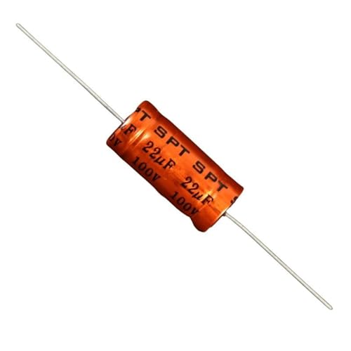 Condensateur électrolytique 2.2uF 100V pour restaurer vos anciens appareils audio, 10x